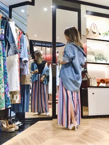 GRACE CONTINENTAL yukimi yonee コーディネート画像