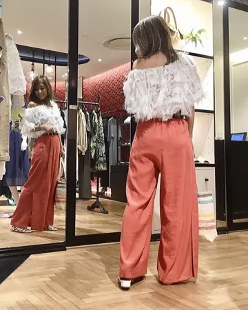 GRACE CONTINENTAL yukimi yonee コーディネート画像