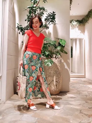 GRACE CONTINENTAL okunaka_desu コーディネート画像