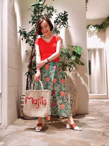 GRACE CONTINENTAL okunaka_desu コーディネート画像