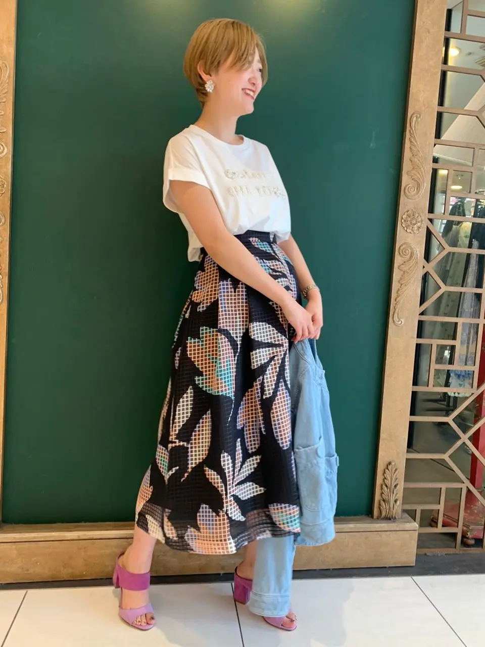 GRACE CONTINENTAL Arichi コーディネート画像