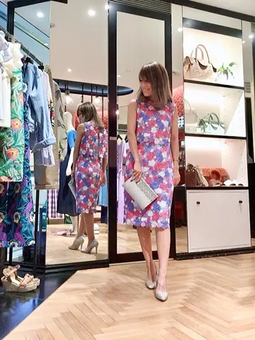 GRACE CONTINENTAL yukimi yonee コーディネート画像