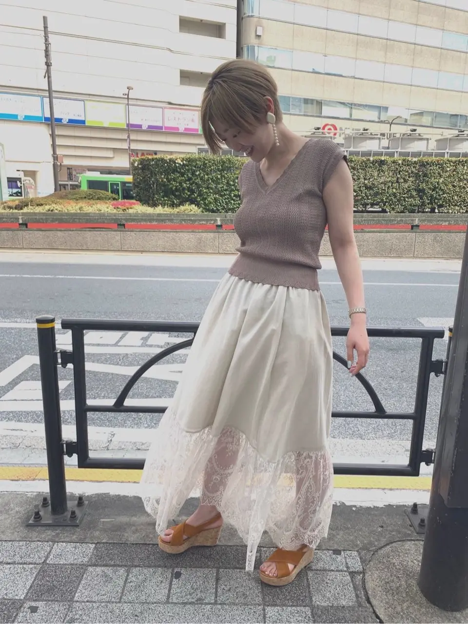 GRACE CONTINENTAL Arichi コーディネート画像