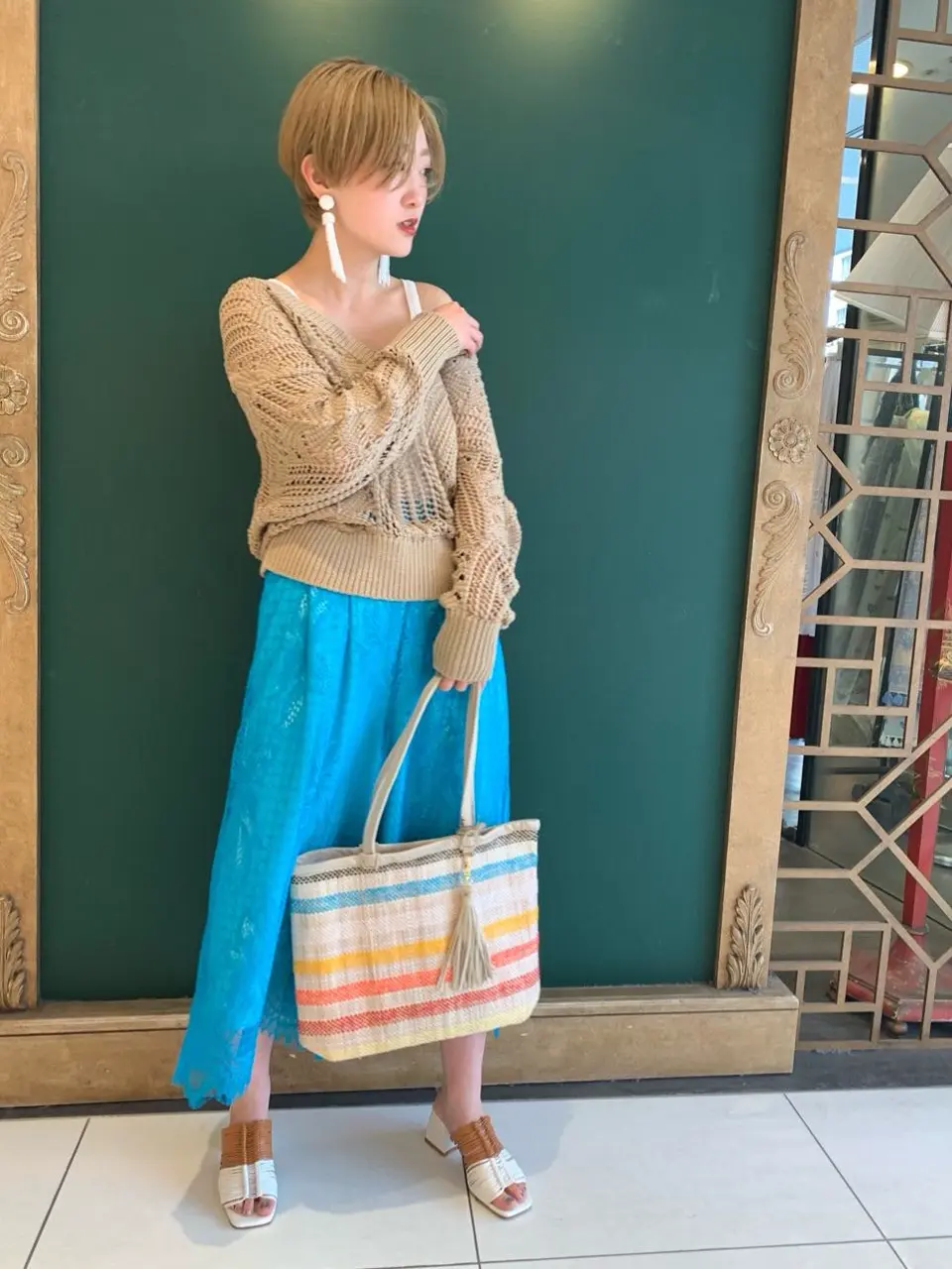 GRACE CONTINENTAL Arichi コーディネート画像