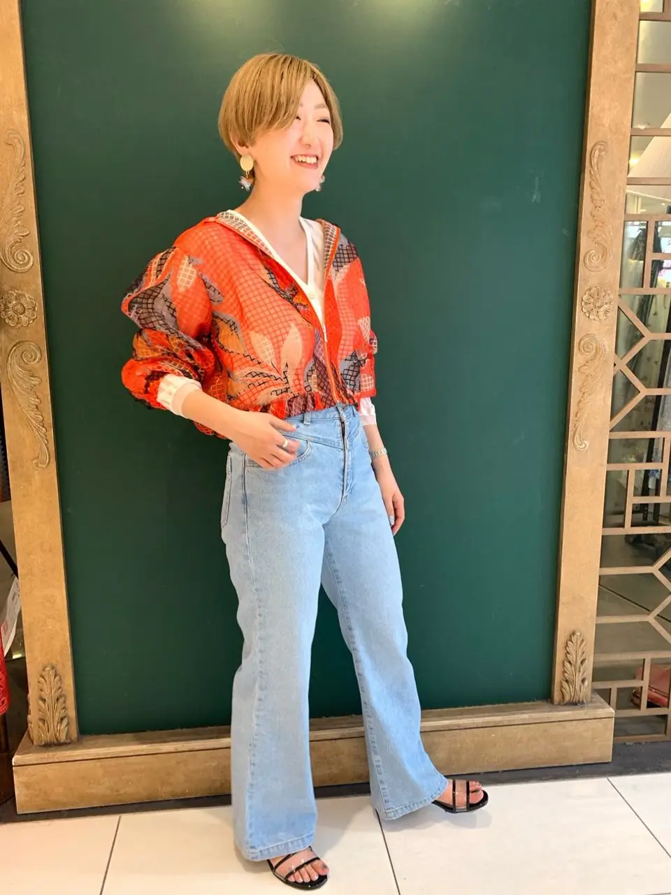 GRACE CONTINENTAL Arichi コーディネート画像