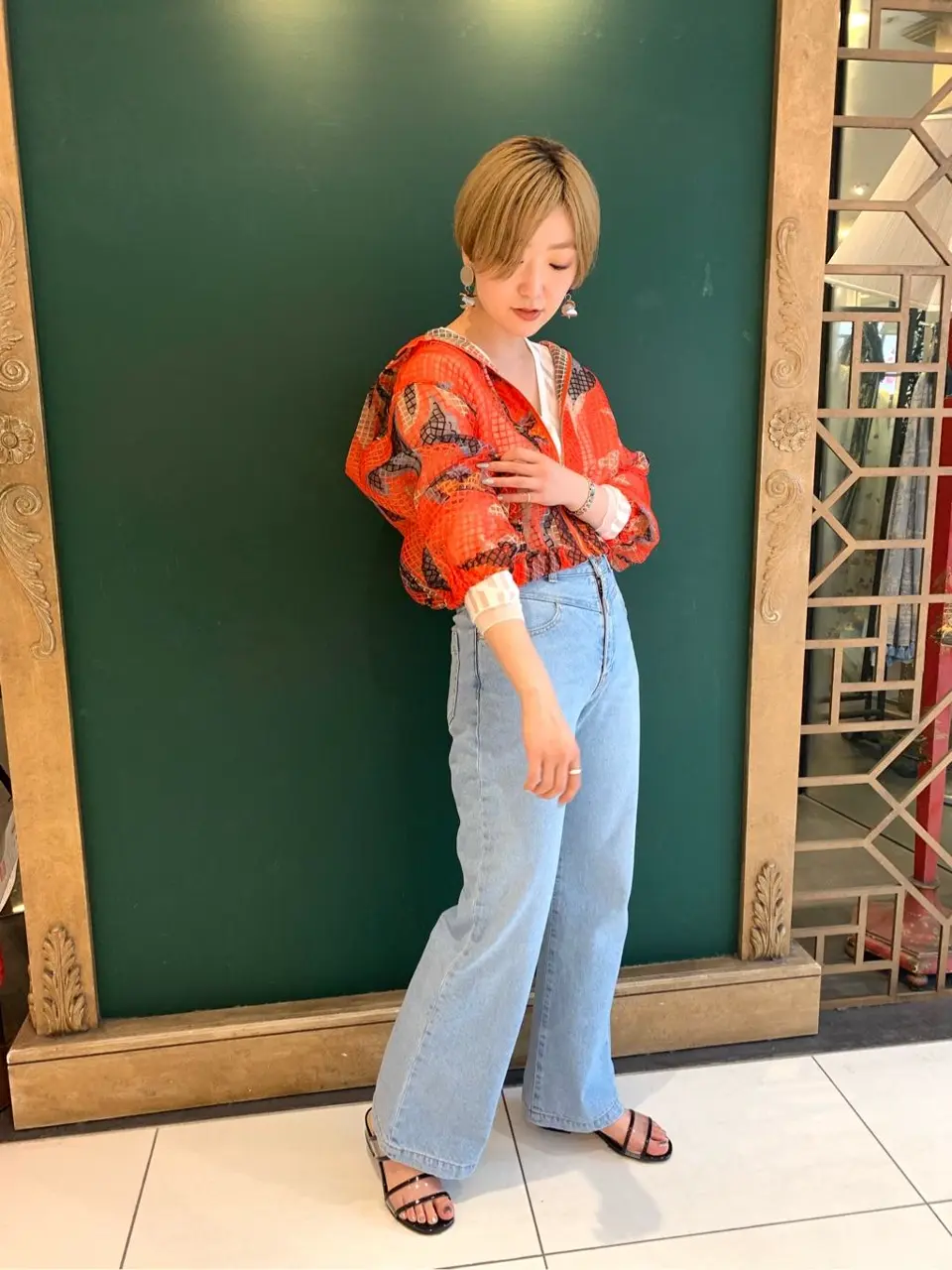 GRACE CONTINENTAL Arichi コーディネート画像