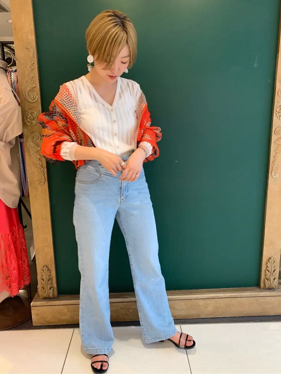 GRACE CONTINENTAL Arichi コーディネート画像