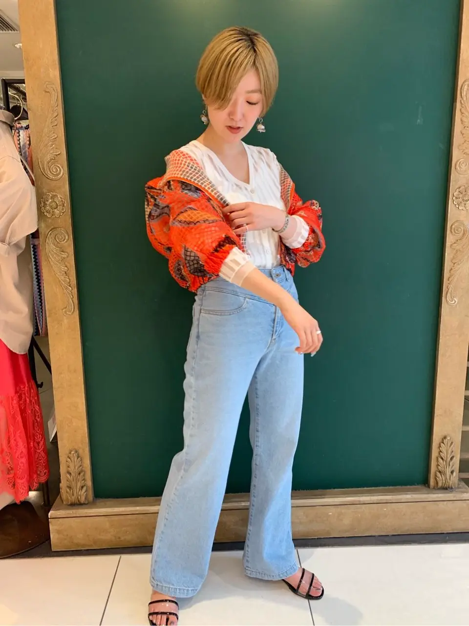 GRACE CONTINENTAL Arichi コーディネート画像