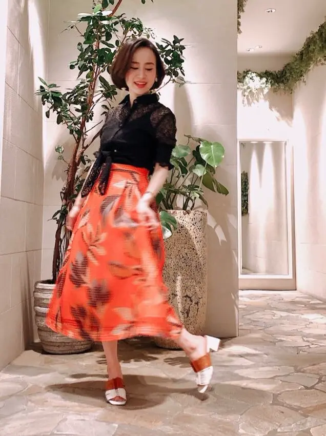 GRACE CONTINENTAL okunaka_desu コーディネート画像