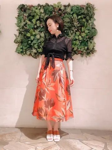 GRACE CONTINENTAL okunaka_desu コーディネート画像