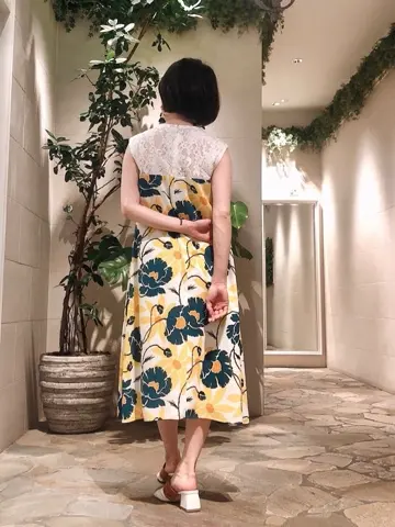 GRACE CONTINENTAL okunaka_desu コーディネート画像