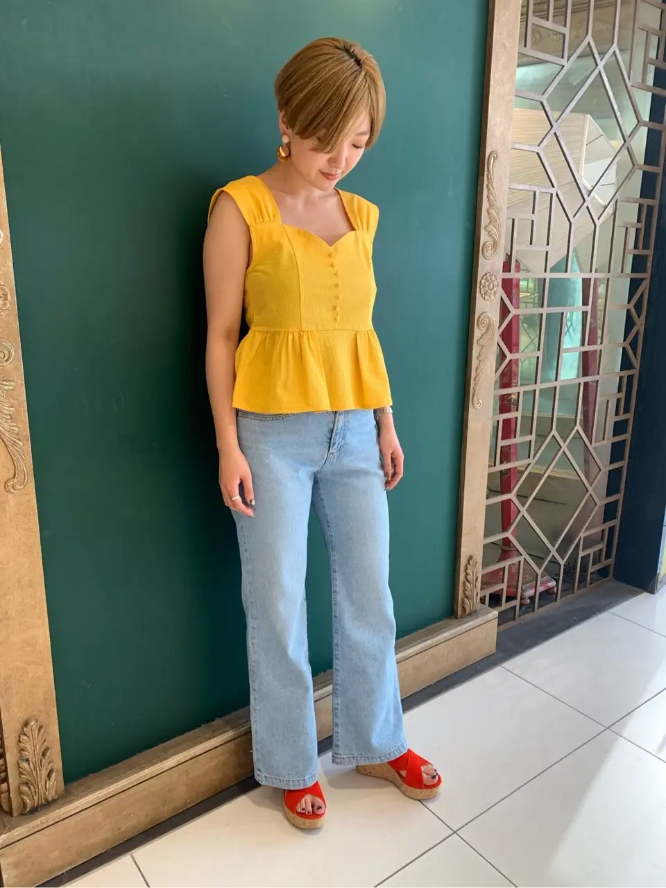 GRACE CONTINENTAL Arichi コーディネート画像