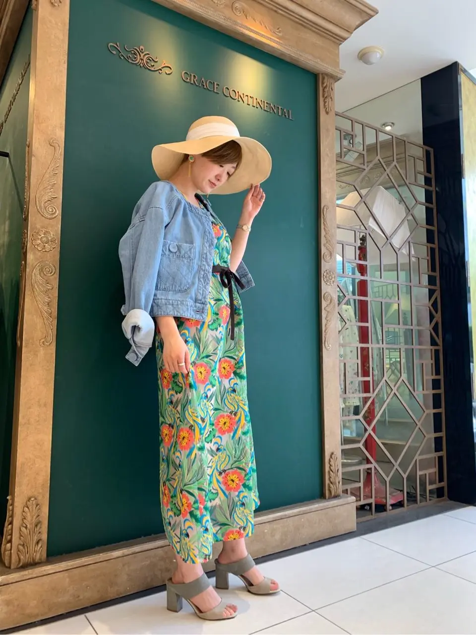 GRACE CONTINENTAL Arichi コーディネート画像