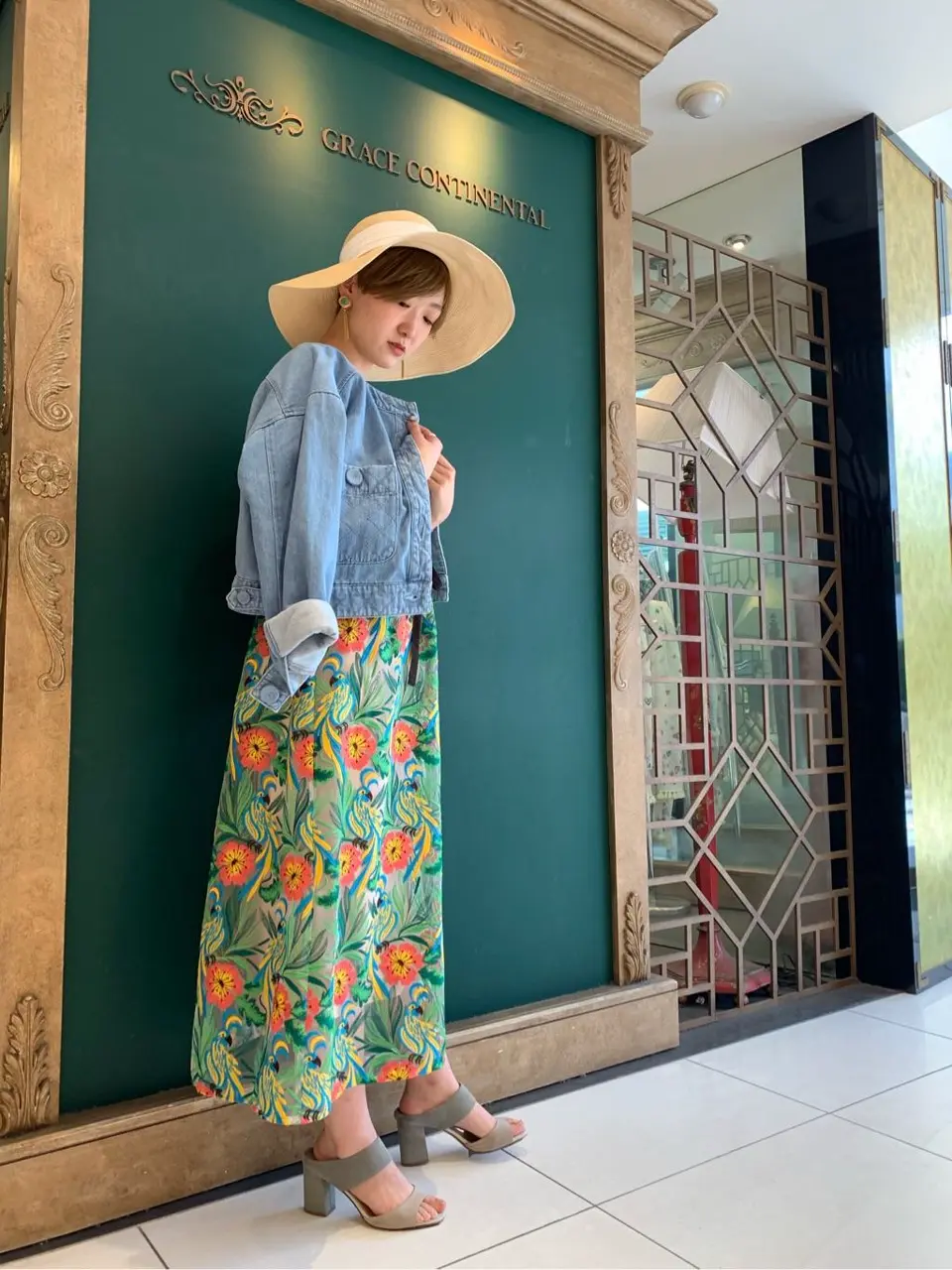 GRACE CONTINENTAL Arichi コーディネート画像