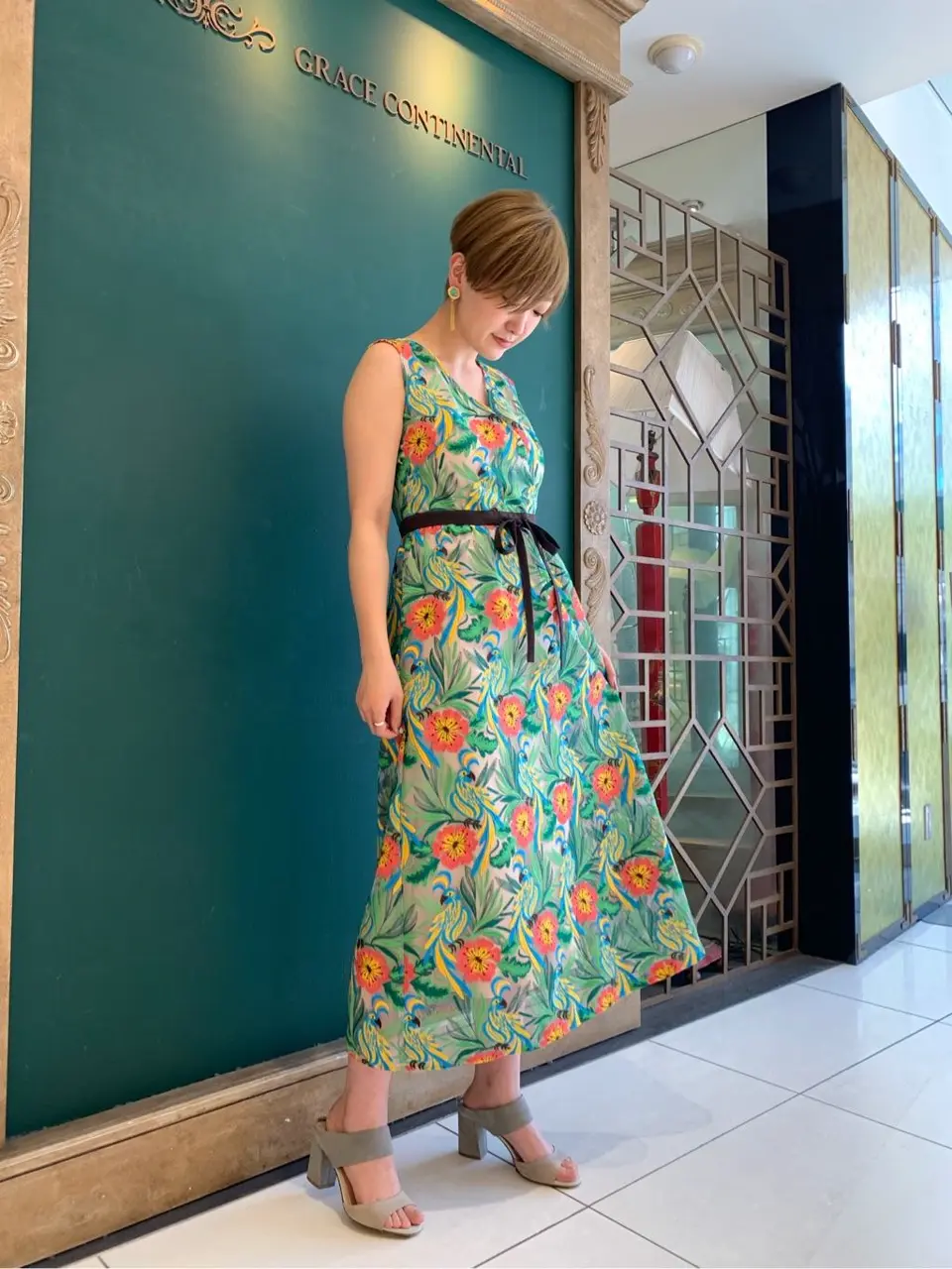 GRACE CONTINENTAL Arichi コーディネート画像