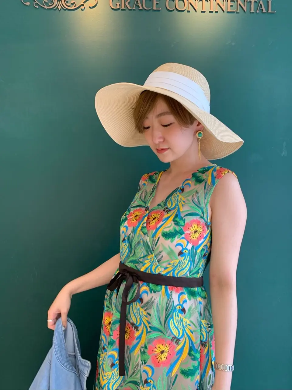 GRACE CONTINENTAL Arichi コーディネート画像