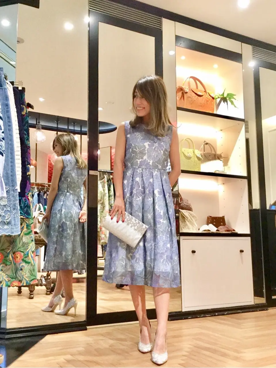 GRACE CONTINENTAL yukimi yonee コーディネート画像