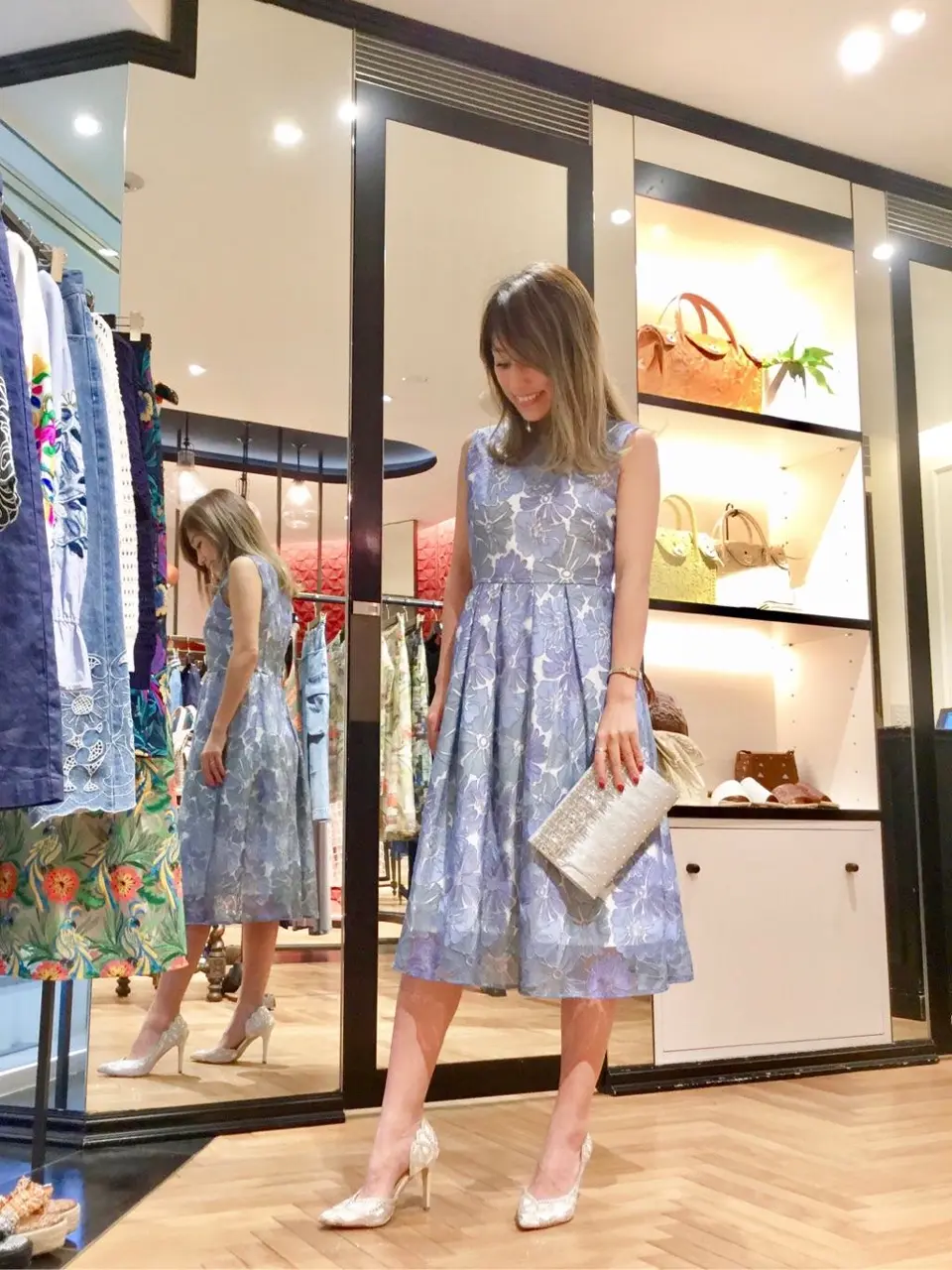 GRACE CONTINENTAL yukimi yonee コーディネート画像