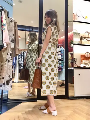 GRACE CONTINENTAL yukimi yonee コーディネート画像