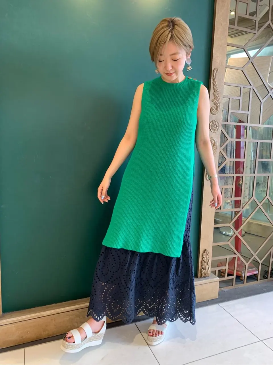 GRACE CONTINENTAL Arichi コーディネート画像