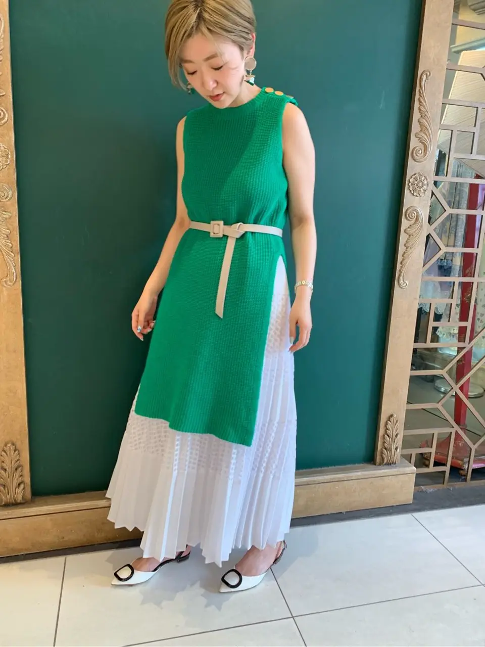 GRACE CONTINENTAL Arichi コーディネート画像