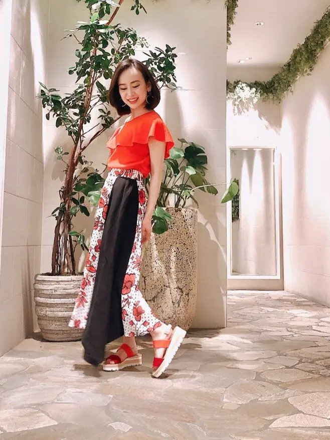 GRACE CONTINENTAL okunaka_desu コーディネート画像