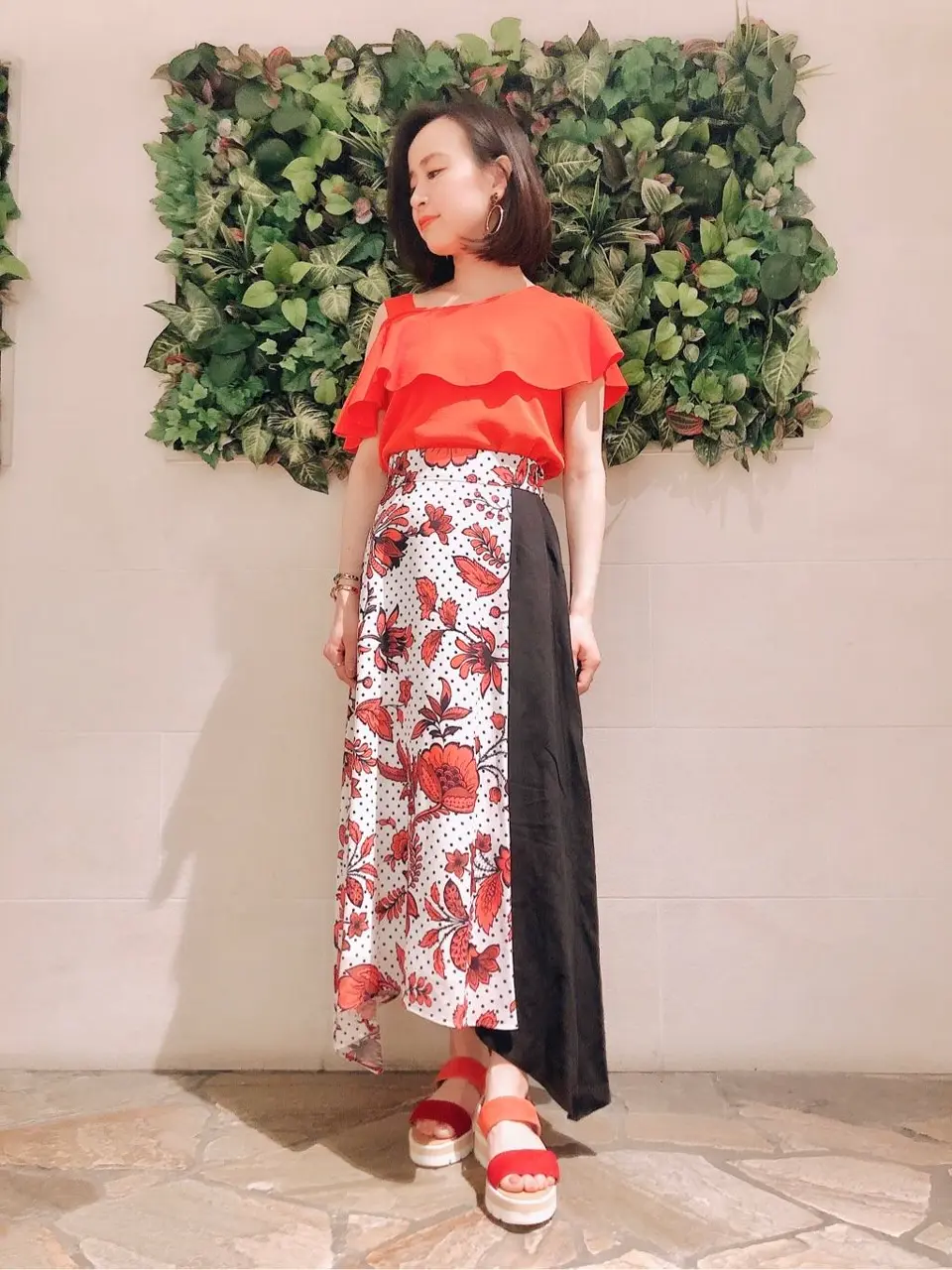 GRACE CONTINENTAL okunaka_desu コーディネート画像