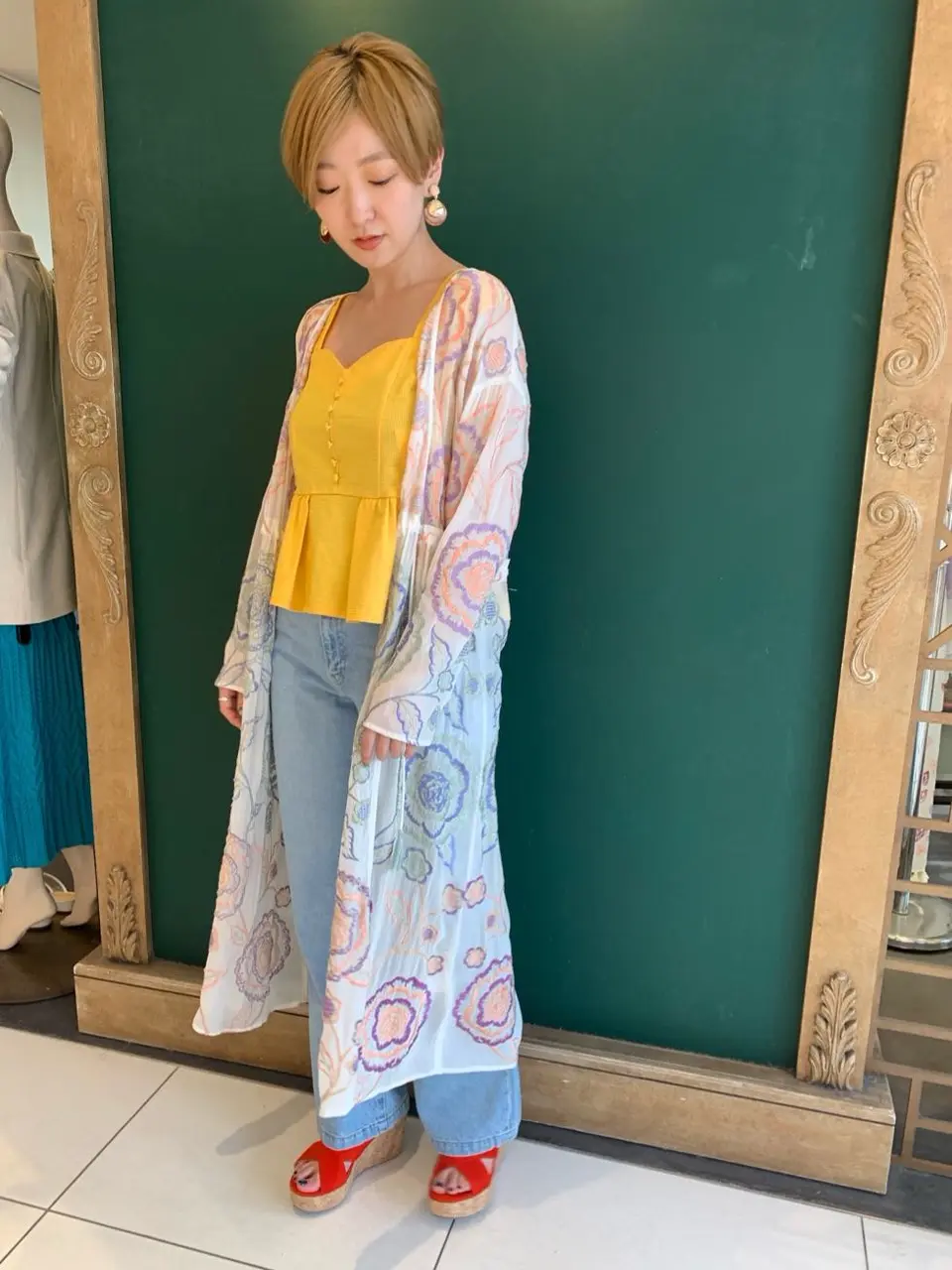 GRACE CONTINENTAL Arichi コーディネート画像