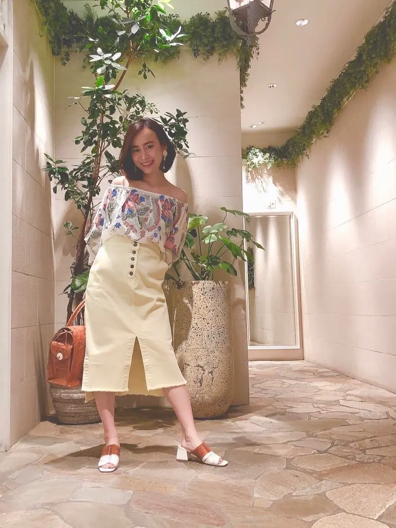 GRACE CONTINENTAL okunaka_desu コーディネート画像