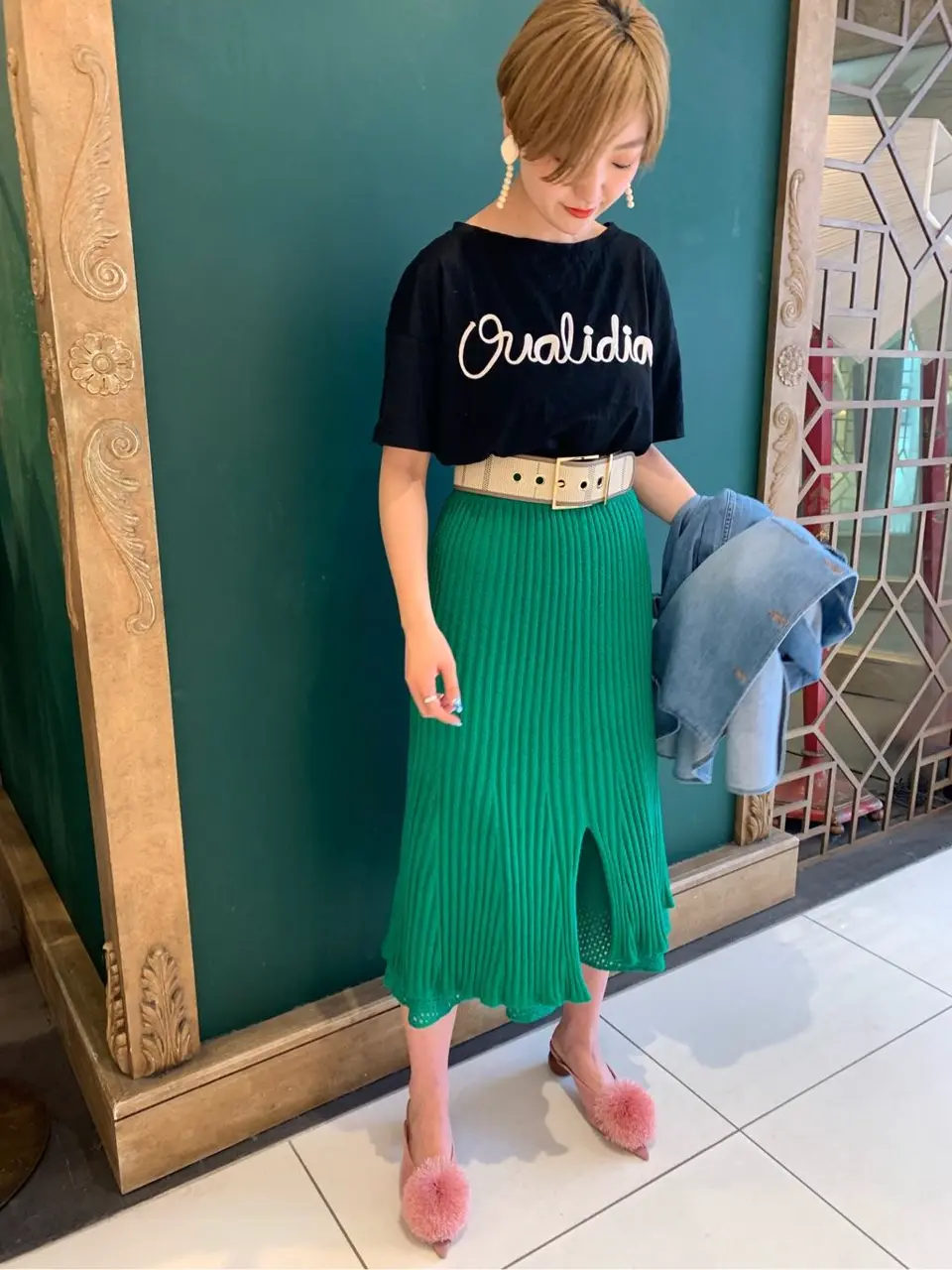 GRACE CONTINENTAL Arichi コーディネート画像