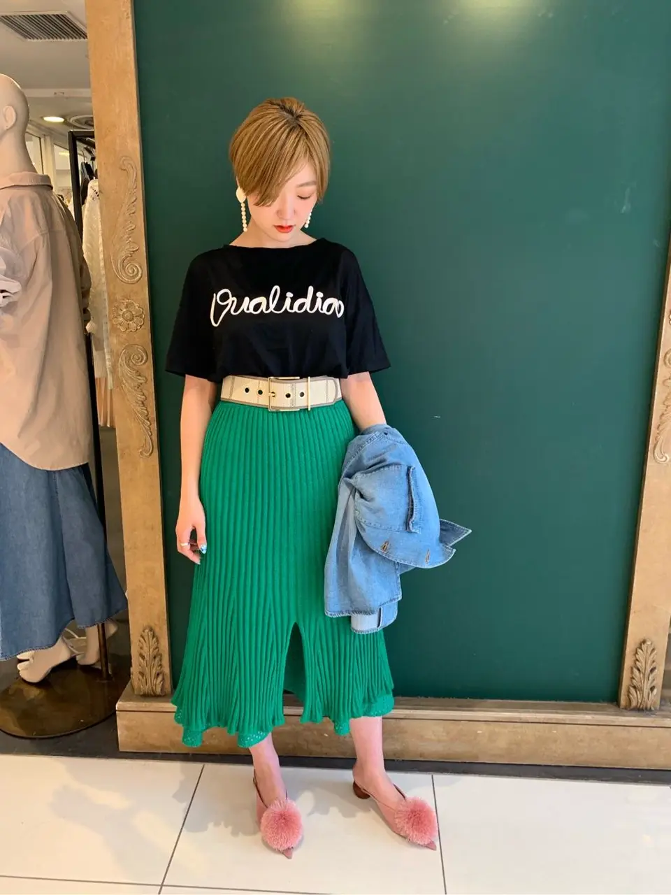 GRACE CONTINENTAL Arichi コーディネート画像