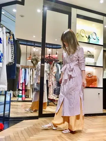 GRACE CONTINENTAL yukimi yonee コーディネート画像