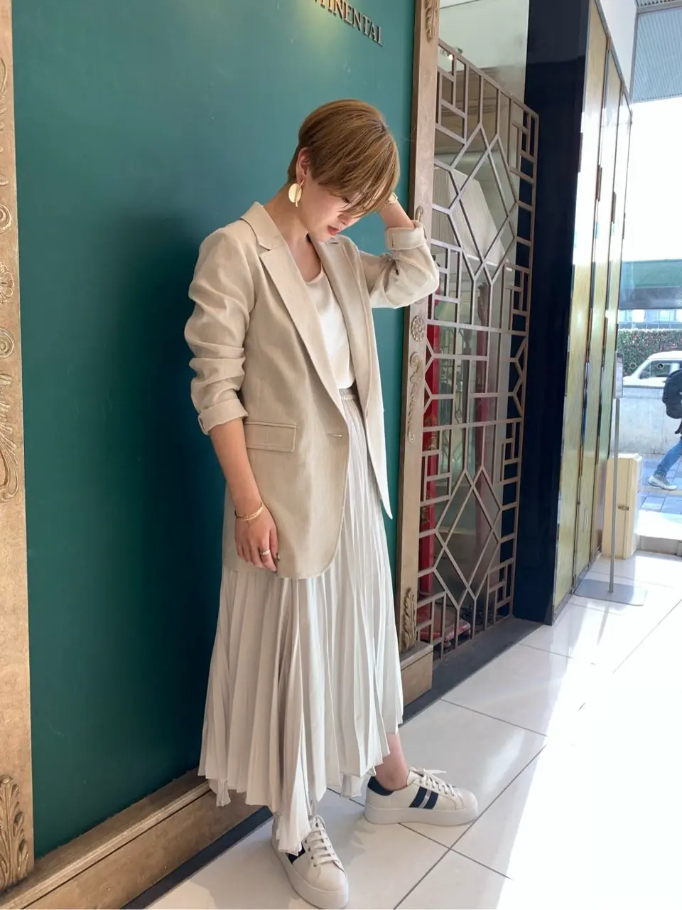 GRACE CONTINENTAL Arichi コーディネート画像