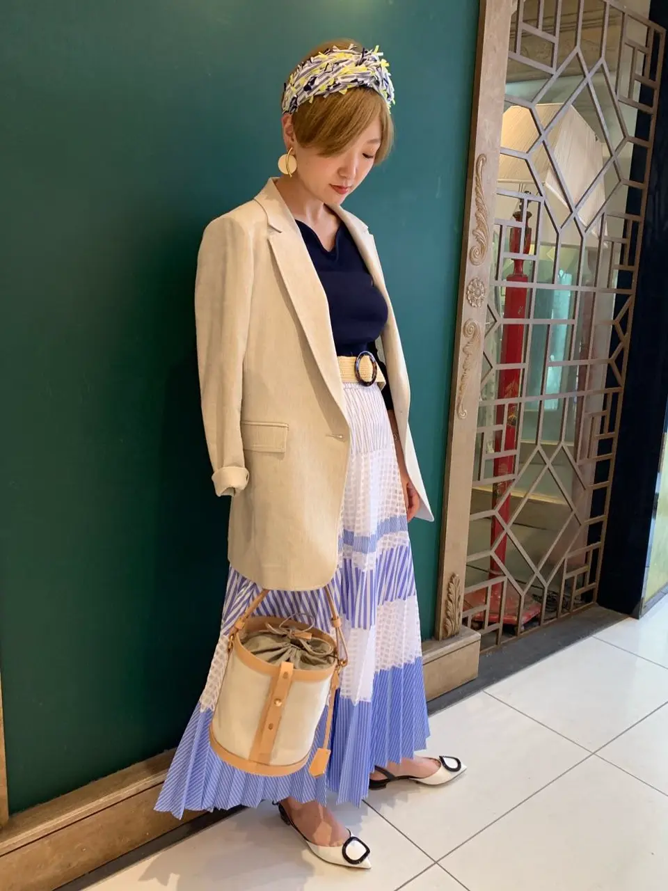 GRACE CONTINENTAL Arichi コーディネート画像