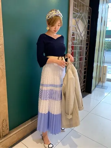 GRACE CONTINENTAL Arichi コーディネート画像