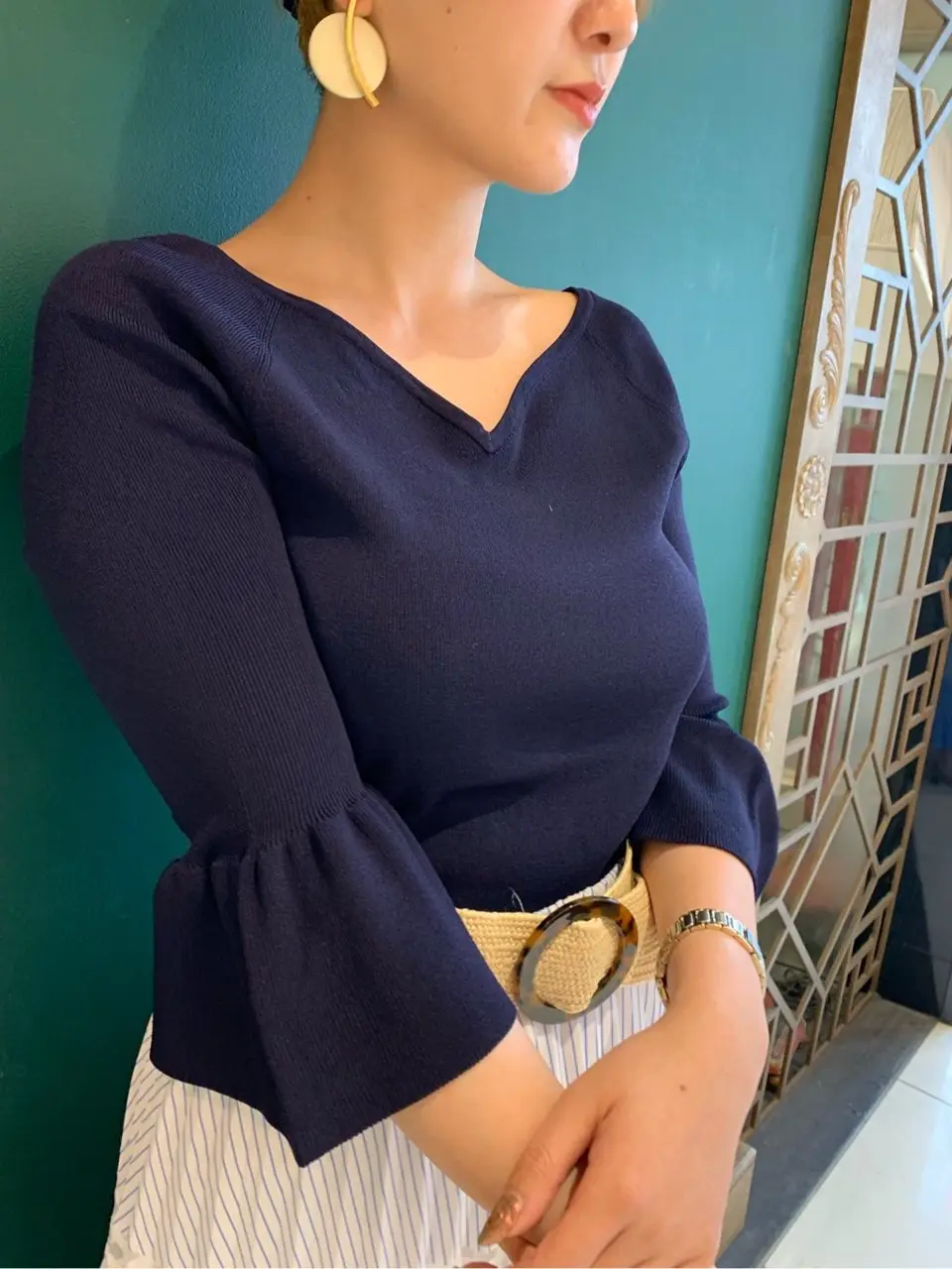 GRACE CONTINENTAL Arichi コーディネート画像