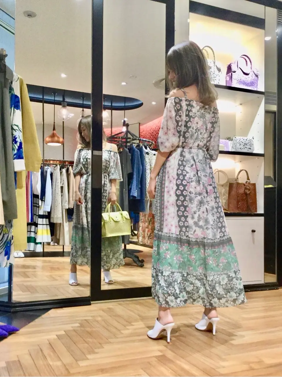 GRACE CONTINENTAL yukimi yonee コーディネート画像