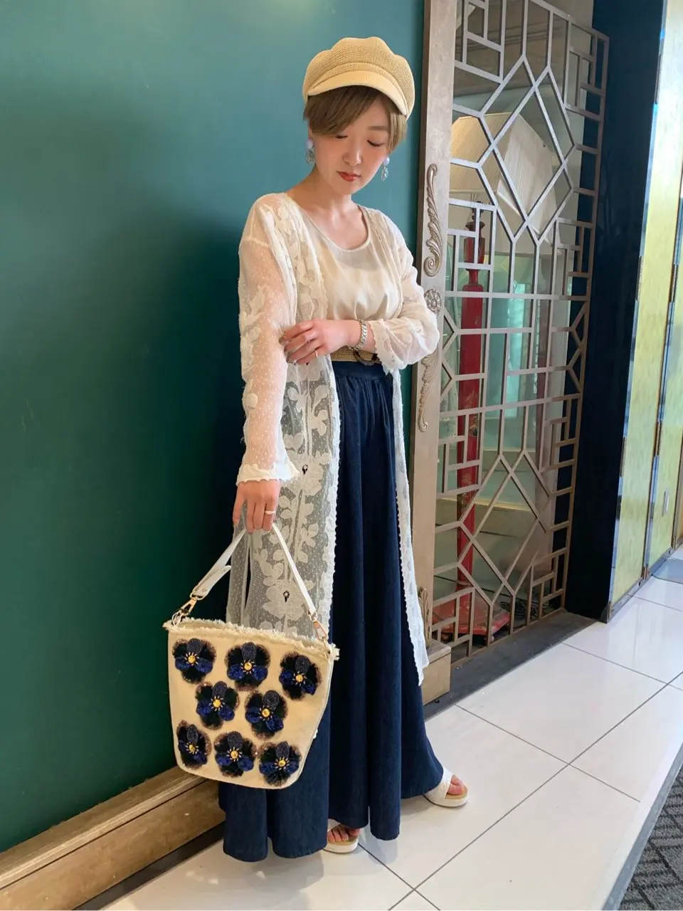 GRACE CONTINENTAL Arichi コーディネート画像