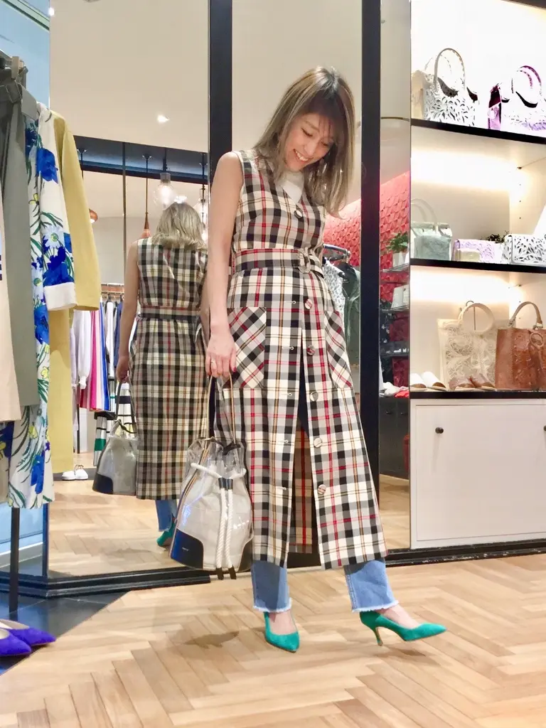 GRACE CONTINENTAL yukimi yonee コーディネート画像