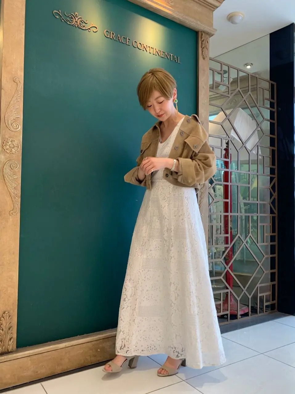 GRACE CONTINENTAL Arichi コーディネート画像