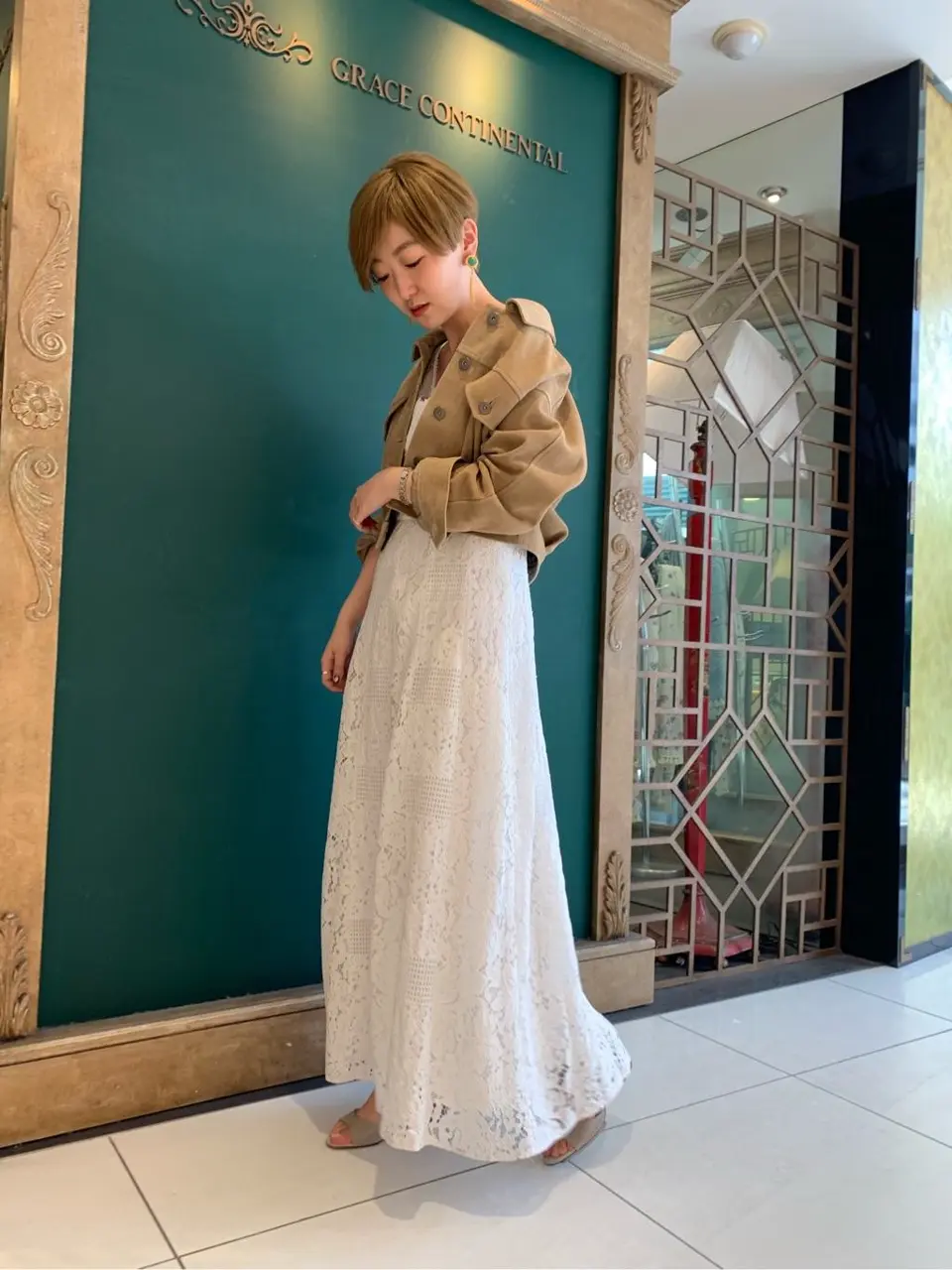 GRACE CONTINENTAL Arichi コーディネート画像