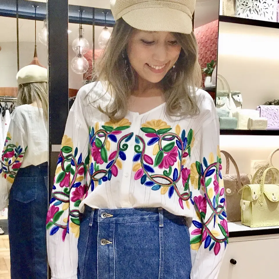 GRACE CONTINENTAL yukimi yonee コーディネート画像