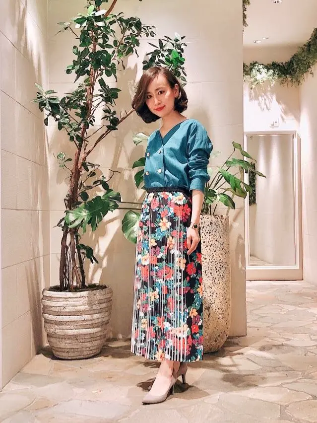 GRACE CONTINENTAL okunaka_desu コーディネート画像