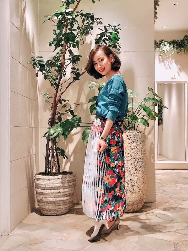 GRACE CONTINENTAL okunaka_desu コーディネート画像