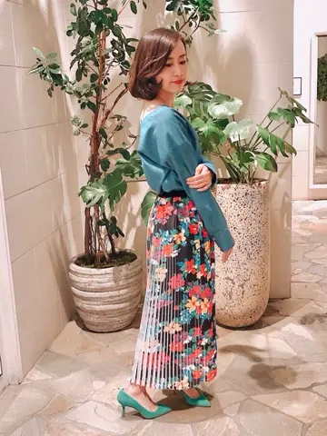 GRACE CONTINENTAL okunaka_desu コーディネート画像