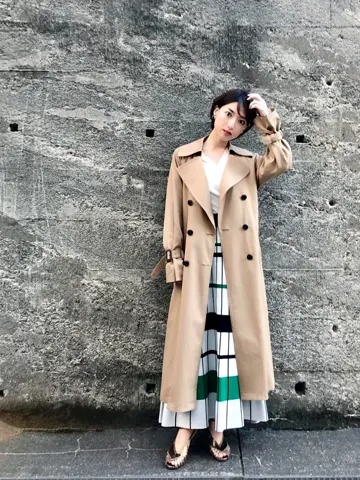 GRACE CONTINENTAL 青木育日 コーディネート画像