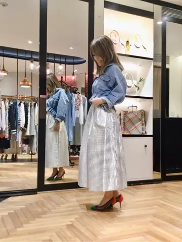 GRACE CONTINENTAL yukimi yonee コーディネート画像