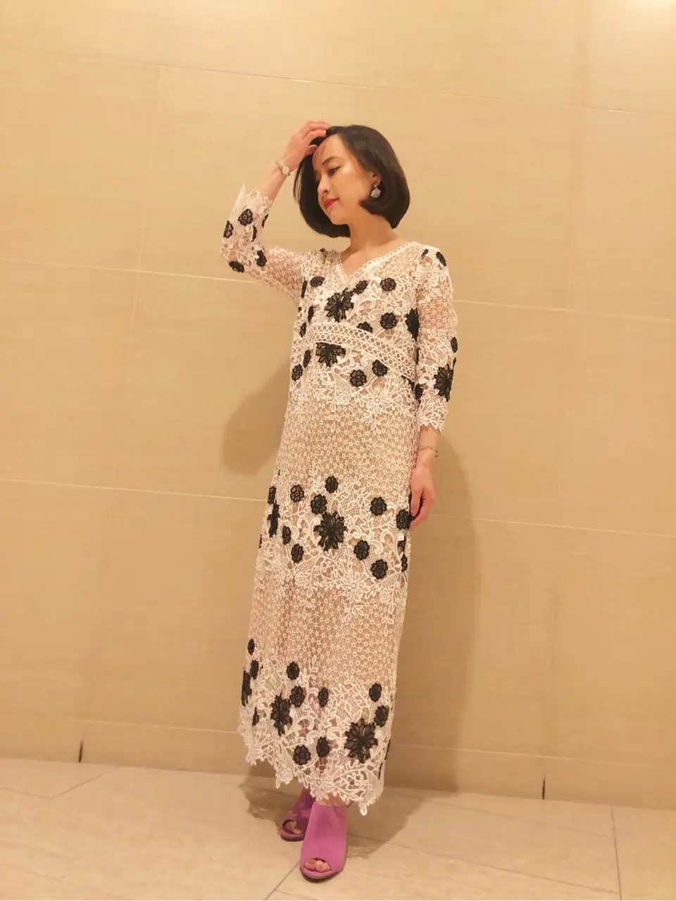 GRACE CONTINENTAL okunaka_desu コーディネート画像