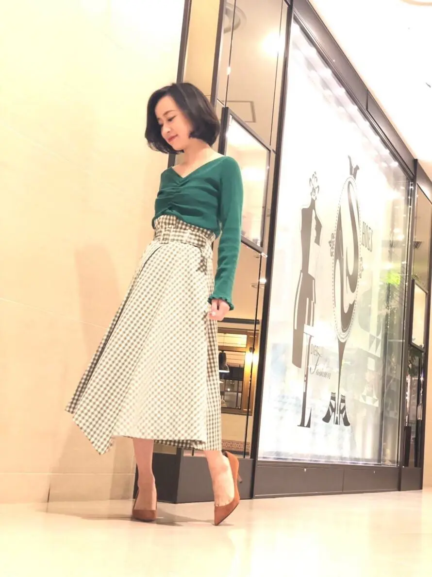 GRACE CONTINENTAL okunaka_desu コーディネート画像