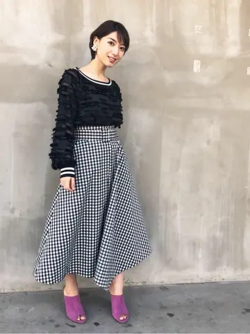 GRACE CONTINENTAL 青木育日 コーディネート画像